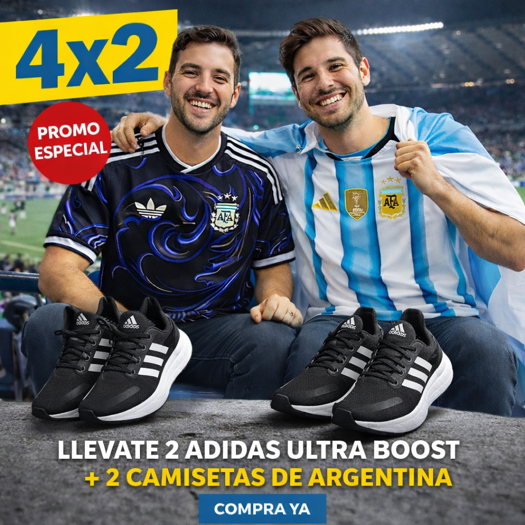 4X2 ZAPATILLAS + CAMISETAS SELECCION